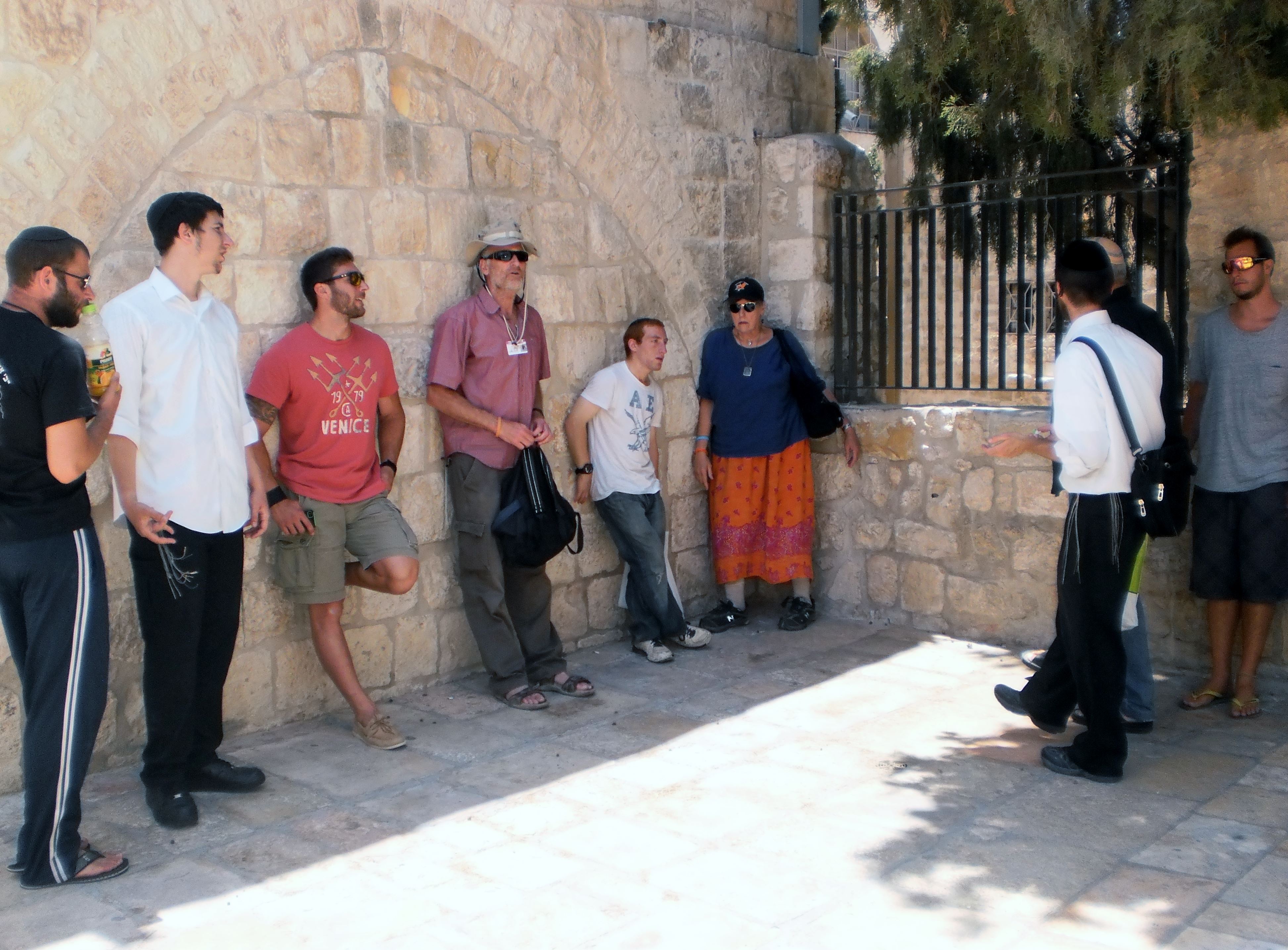 Guests Tour Mount Zion