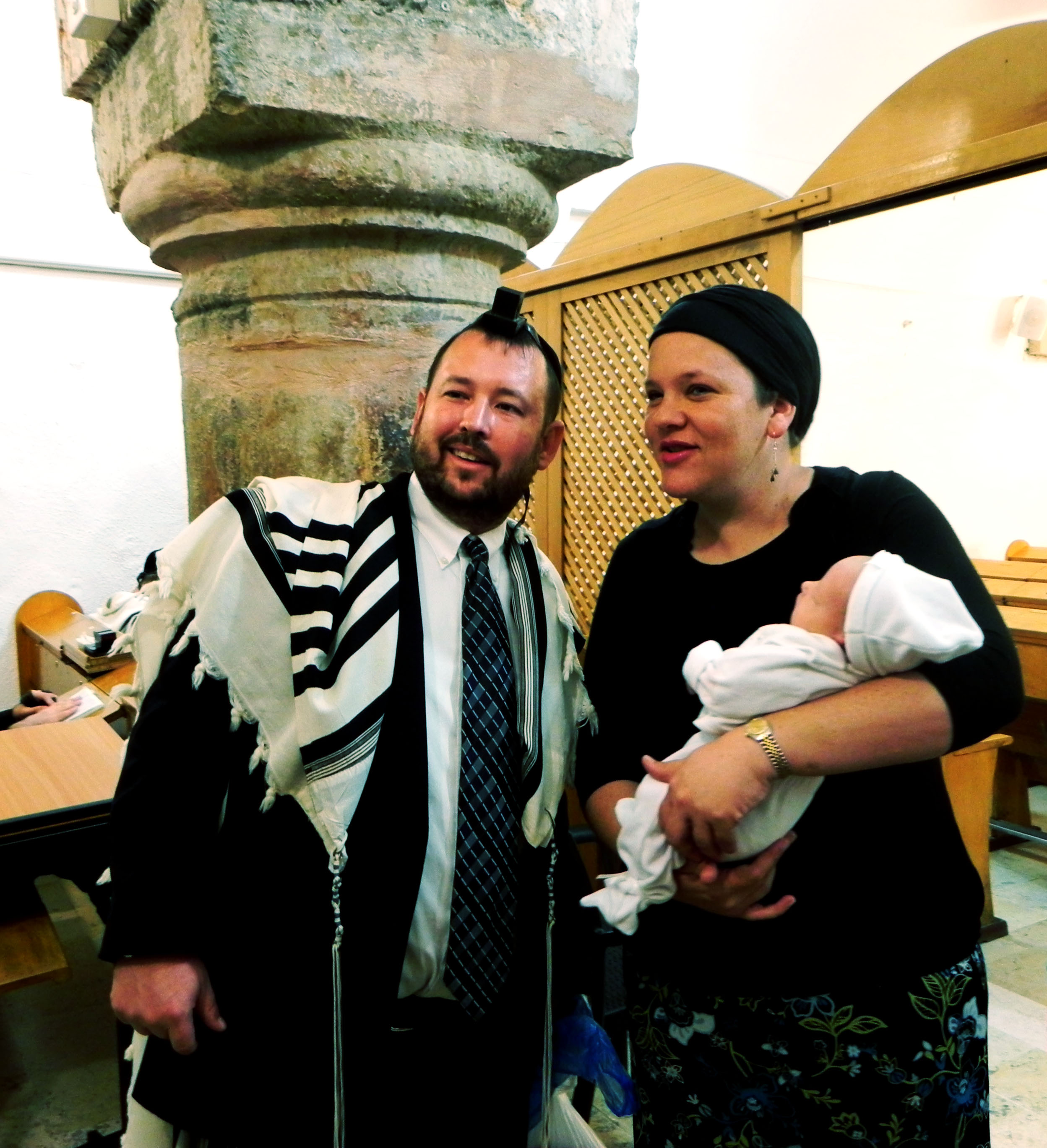Bris of Rabbi Ben Packer’s son Arieh Packer.