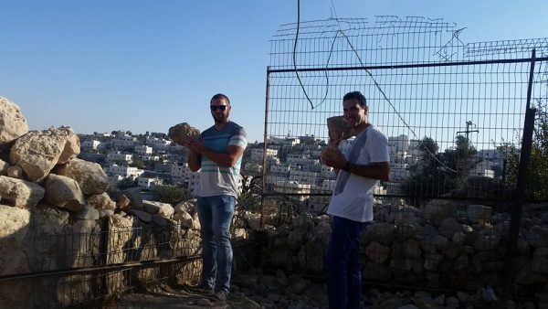 Got some more rocks moved today in Hevron!