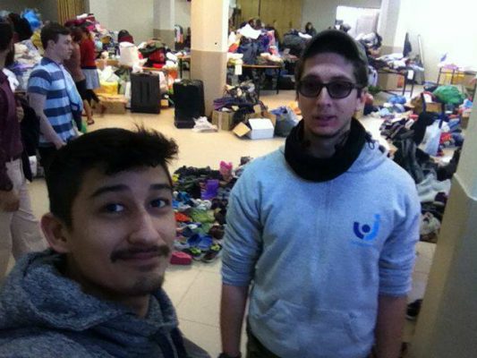 saw the Kiddush Hashem of how much clothes and supplies people have sent to help those who lost their homes.