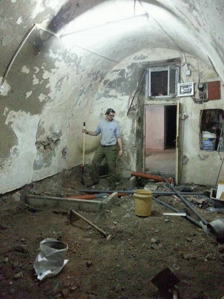 Apartment being renovated in the “muslim quarter” near the Lions Gate!