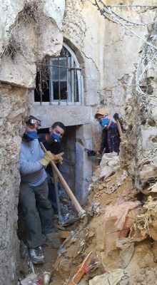 After! We got there!!! Another room is now accessible!