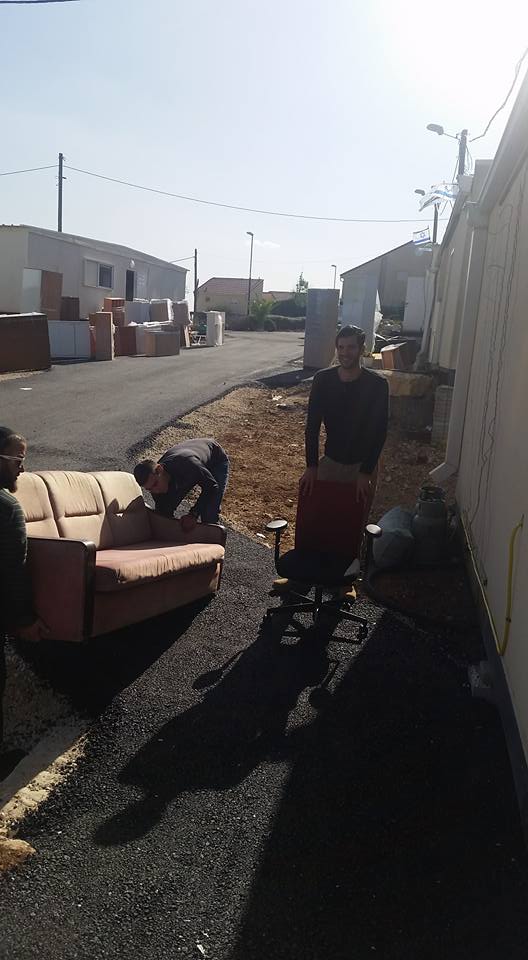 In Neve Tzuf and Amona today!