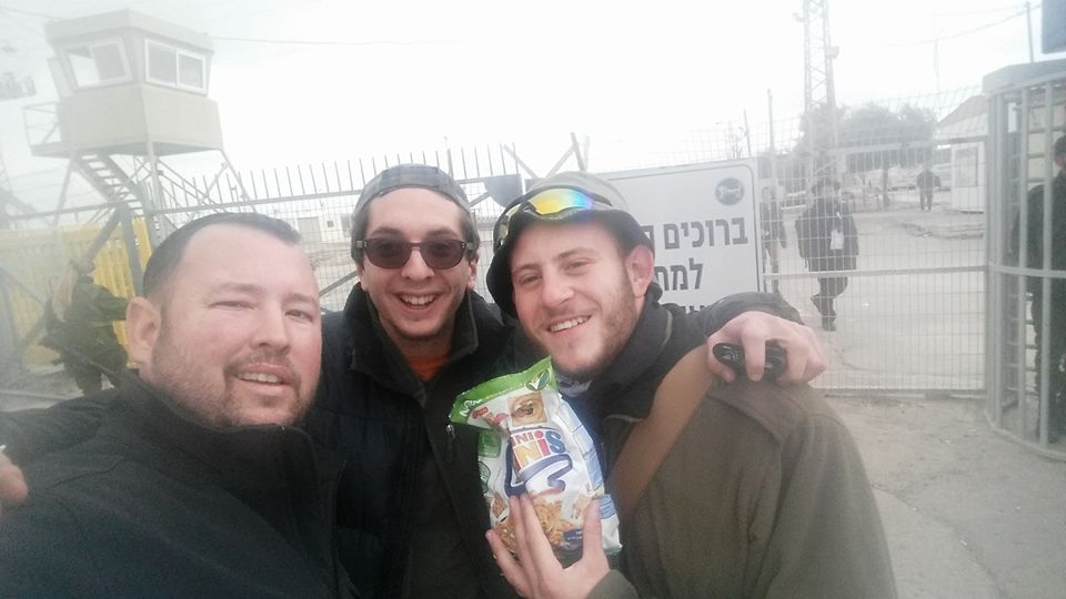 Visited our “lone soldier”!