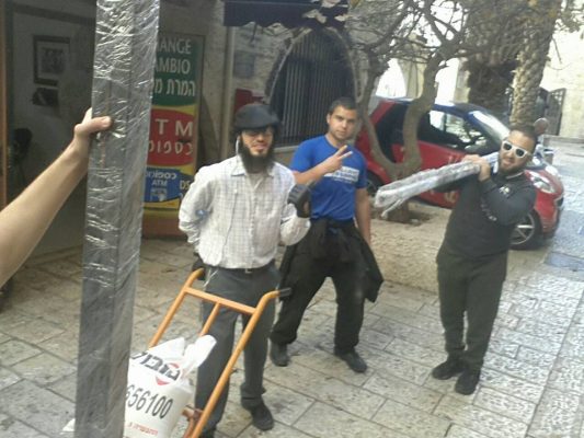 while the others helped build a pioneering family a new bathroom!