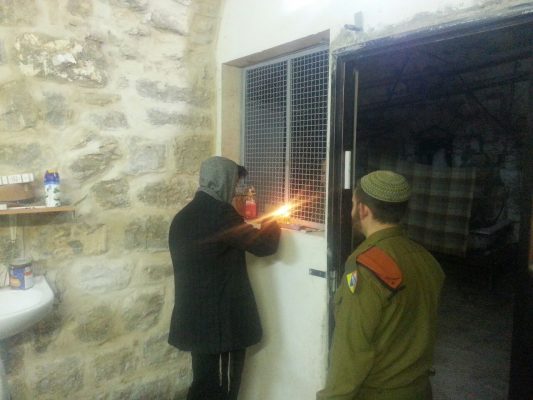 The first Menorah in 80 YEARS in the newest 
