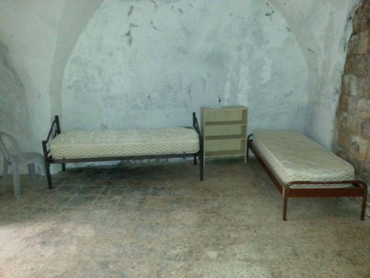 delivered new beds to new Jewish residences in Hevron!