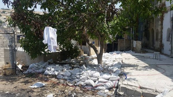 Building a park here, next to the reclaimed Yemenite Synagogue.