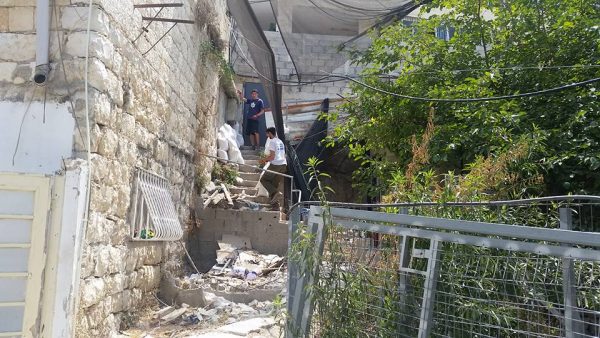 Kfar Teimanim/Silwan at the reclaimed Yemenite Synagogue