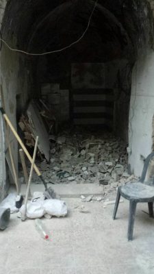 The walls are demolished at the newest part of the Lions Gate property!