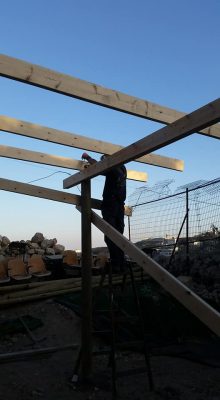 Building the Sukkah