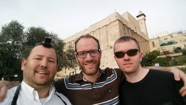 At the Tomb of the Patriarchs!