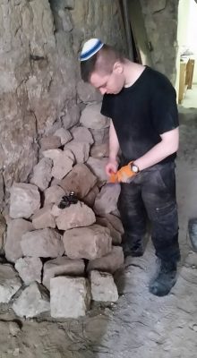 Moved alot of rocks today!